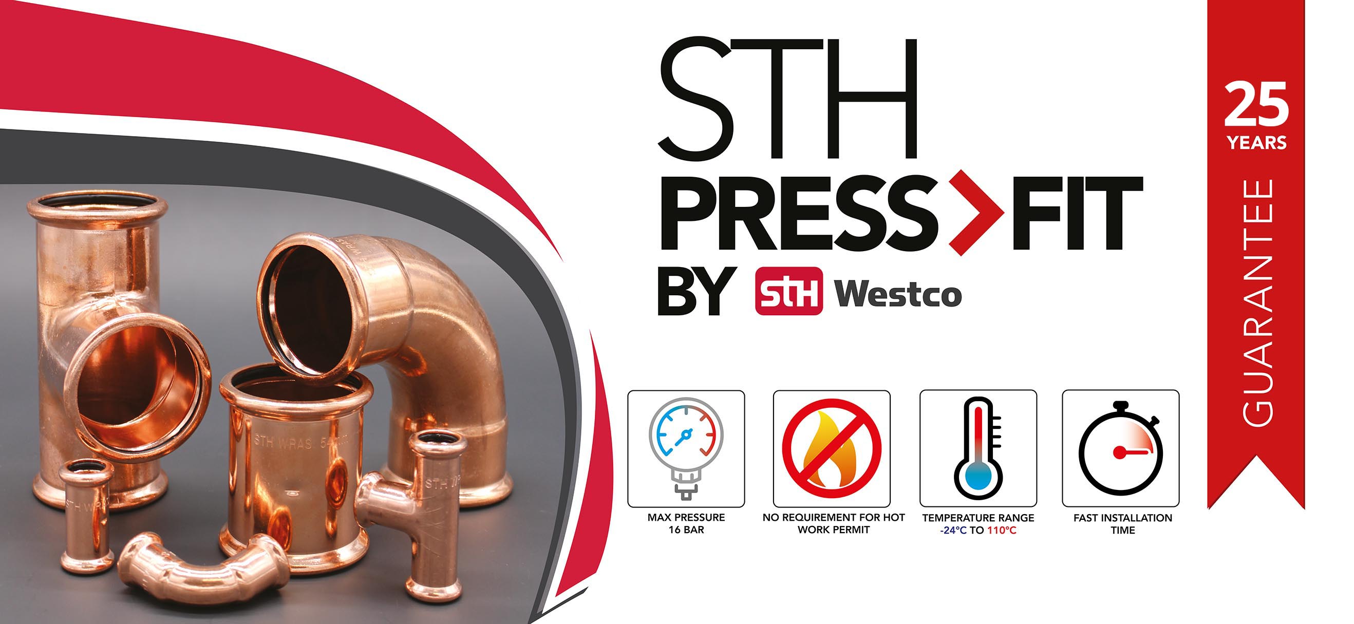 Copper press fit by STH Westco